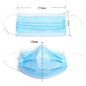 Fast Delivery Non Woven 3 Ply Face Mask Disposable with Earloop