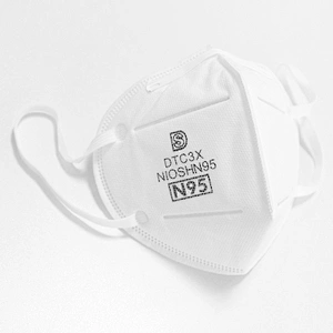 10000PCS/Day Face Respirator Mask Disposable Face Mask N95 with Tie-on