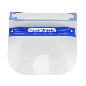 Hot Anti-Virus Pet Film Disposable Safety Protective Transparent Full Face Shield for Sale