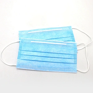 China Supplier Disposable Face Mask Non Woven 3ply Mask Face