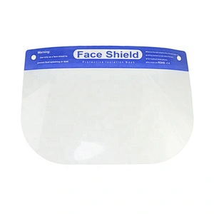 Hot Anti-Virus Pet Film Disposable Safety Protective Transparent Full Face Shield for Sale