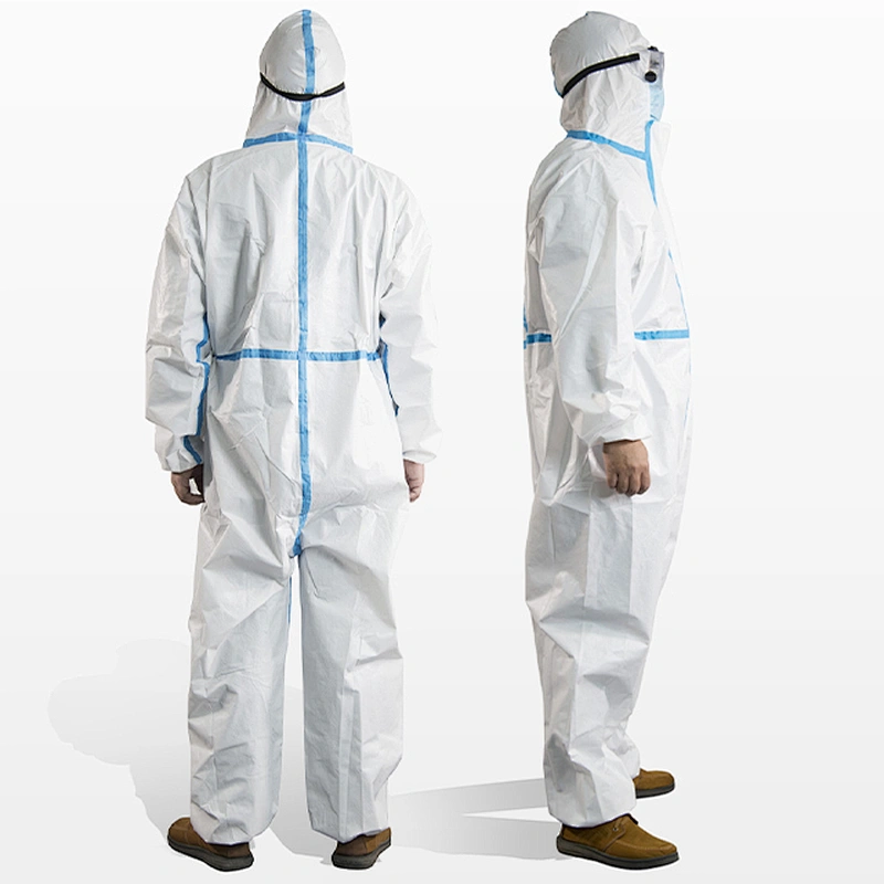 Medical Safety Isolation Suit Disposable Protective Clothing for ICU