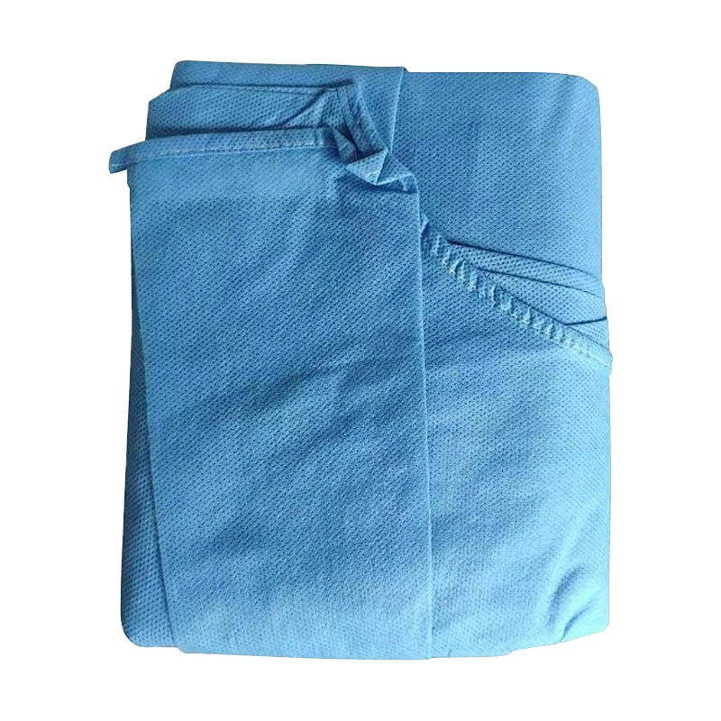 Medical Protective Clothing Waterproof Disposable PP Isolation Surgical Gowns