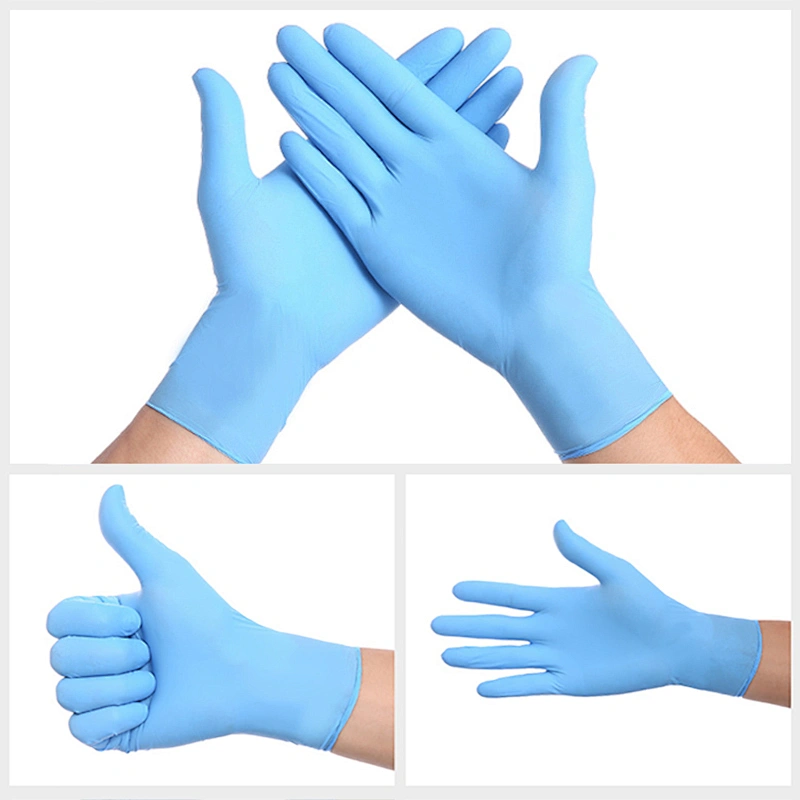 Anti Virus Disposable Safety Medical Gloves Latex Nitrile Gloves for China Supplier