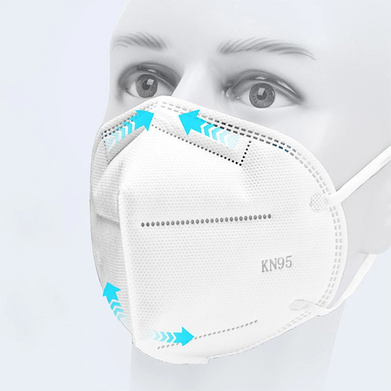 Nonwoven Medical Face Masks Ffp2 Disposable Dust 4 Ply Kn95 Mask
