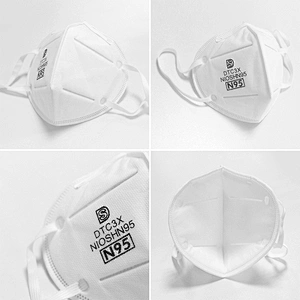 10000PCS/Day Face Respirator Mask Disposable Face Mask N95 with Tie-on