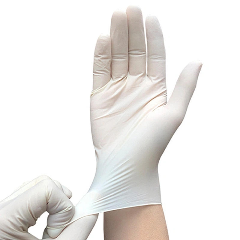 Disposable Powder Free Latex Gloves with Non-Sterile
