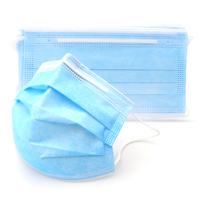 China Supplier Disposable Face Mask Non Woven 3ply Mask Face