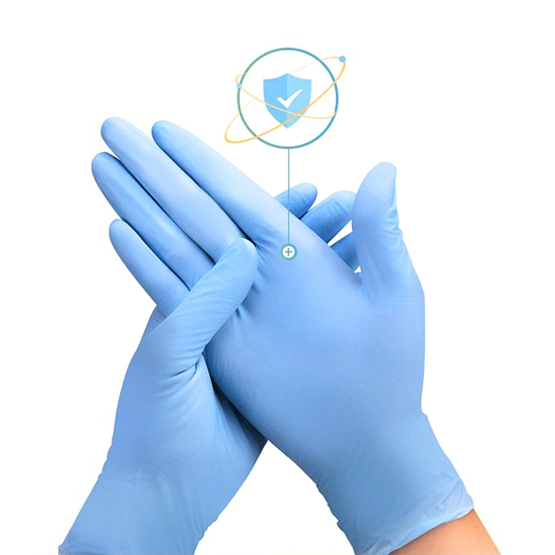 Anti Virus Disposable Safety Medical Gloves Latex Nitrile Gloves for China Supplier