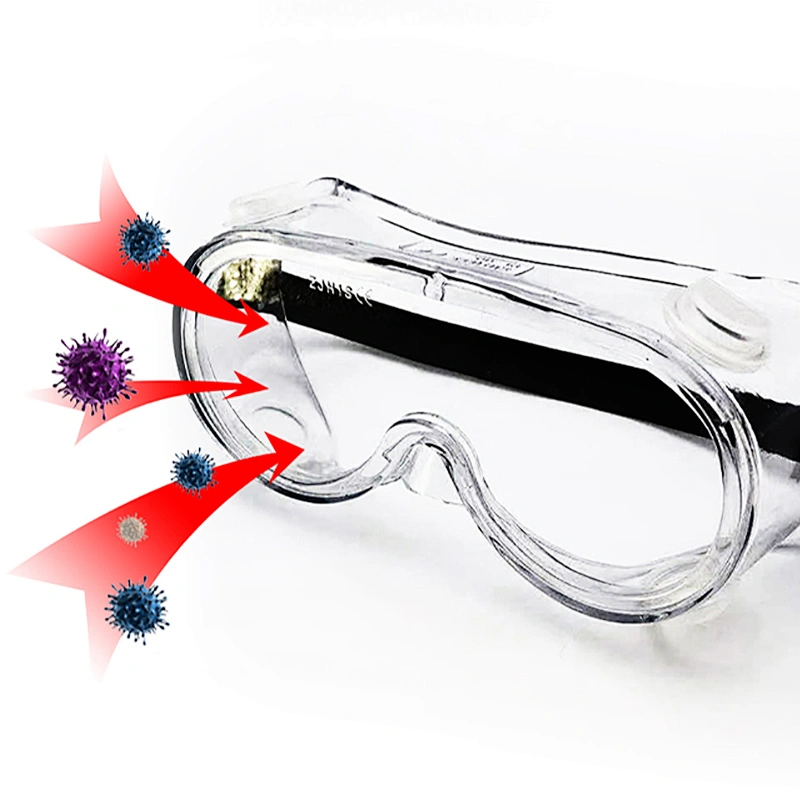 Anti-Fog and Anti-Scratch Lens Eye Safety Protective Glasses Medical Safety Goggles