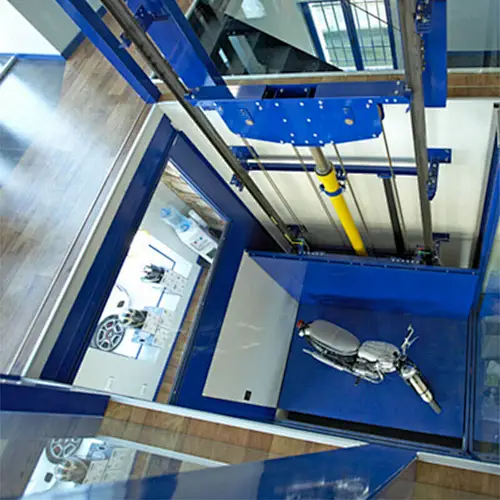 hydraulic elevator for cargo