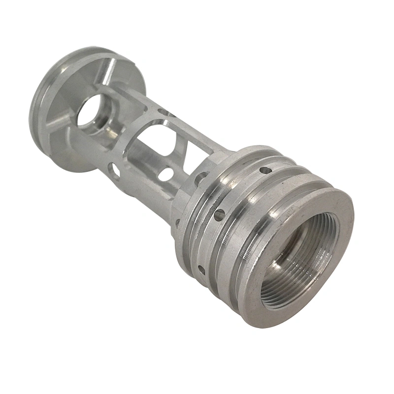 metal copper precision CNC machining anodized lead screw nut