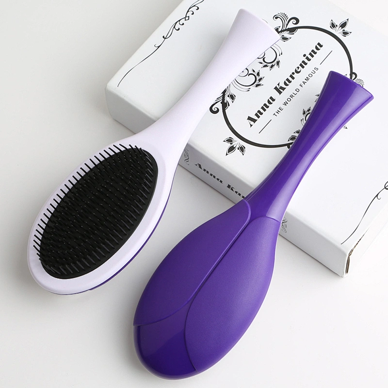 Erokicysh High Quality Detangle Comb Natural Bristle Angel Hair Brush