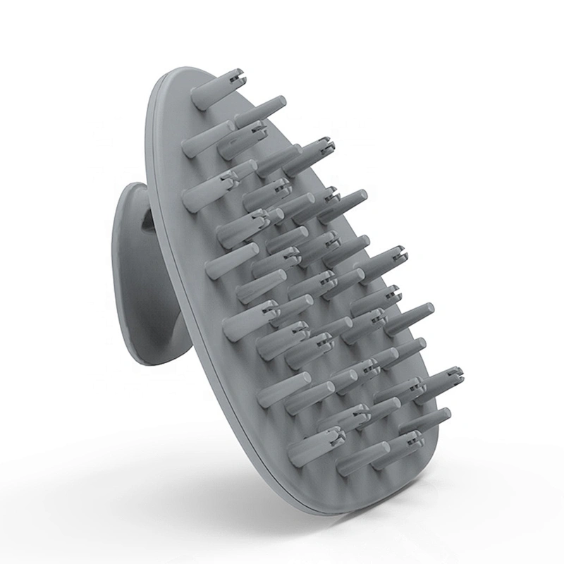 Erokicysh Wholesale Customized Silicone Hair Scalp Massage Brush Shampoo Brush Comb Massager