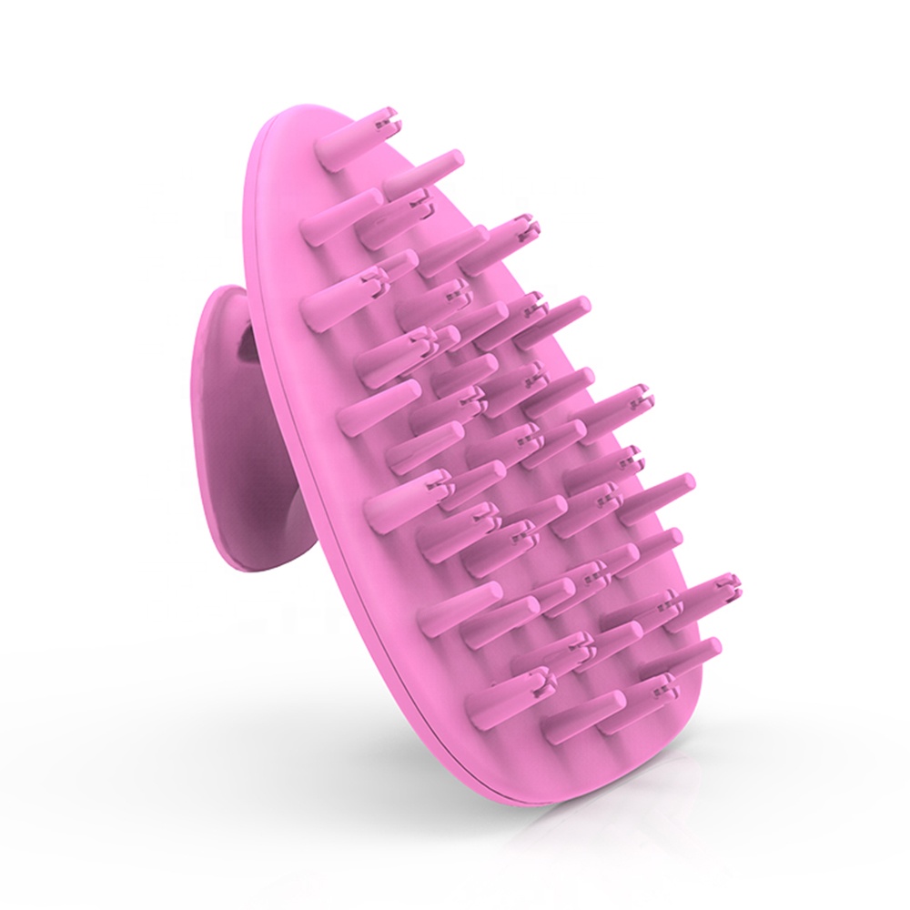 Erokicysh Wholesale Customized Silicone Hair Scalp Massage Brush Shampoo Brush Comb Massager