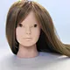 Barber Practice Human Hair Training Mannequin Head For Barber Shop