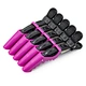 Cheap Accessories  Hairgrips   for barber shop plastic alligator crocodile hair clips for long hair for salon