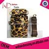 Scissors Bag- Soft Leather Salon Barber Hairdressing Scissor Shears Holster Hair Stylist Tools Bag