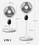 3 Speed Levels Stand Fan