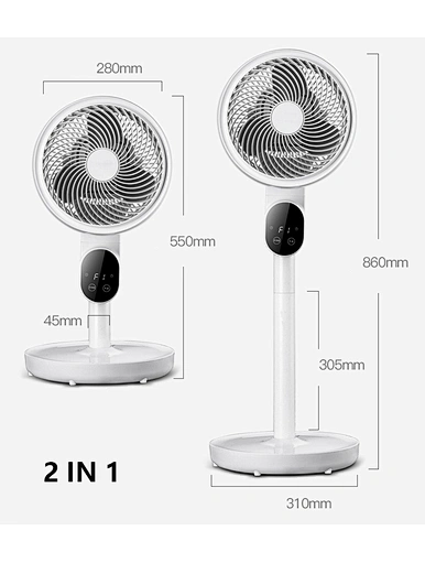 3 Speed Levels Stand Fan
