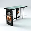  Customized Drop Stop Customized City Bus Stop With Smart Led Display