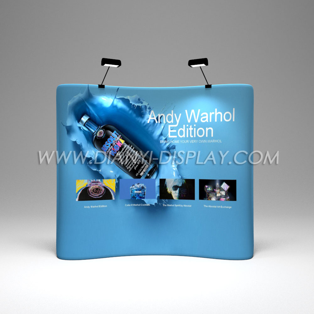 Wave tube fabric display W33C