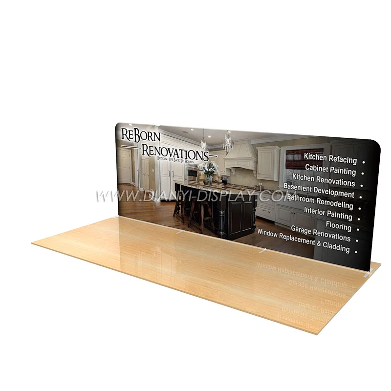 Wave tube fabric display W73D