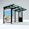  Custom Drop Stop Customized City Bus Stop With Smart Led Display