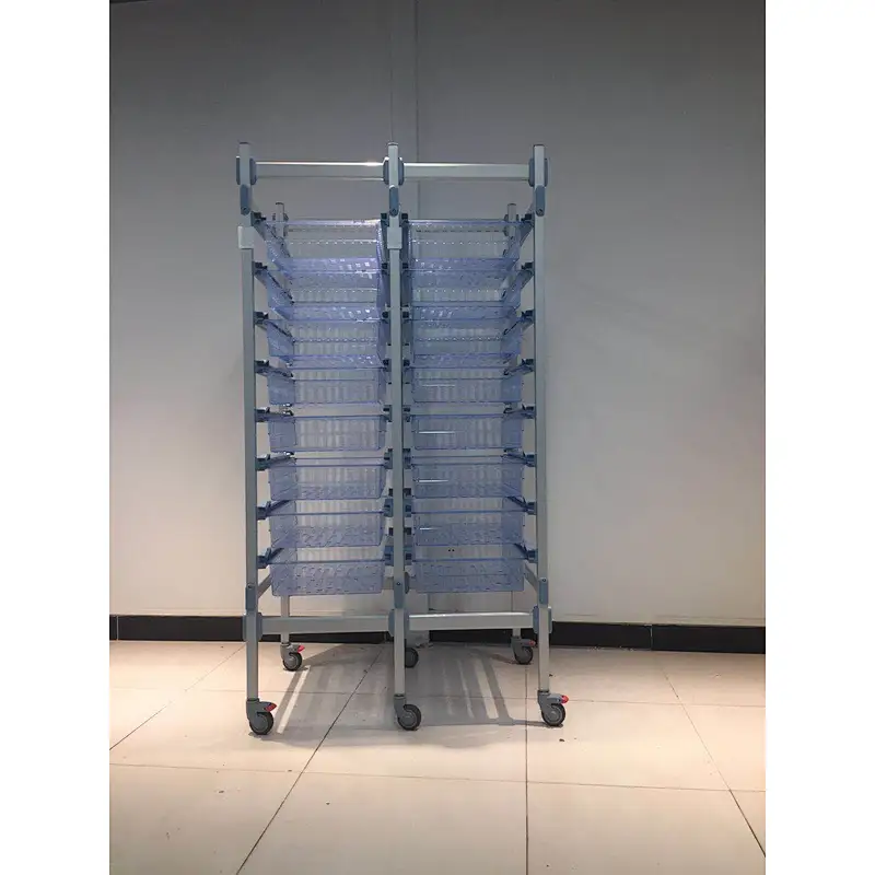 Estantes de almacenamiento de luz ajustables en aluminio