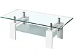 Glass coffee table