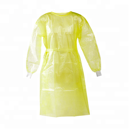 disposable isolation gown