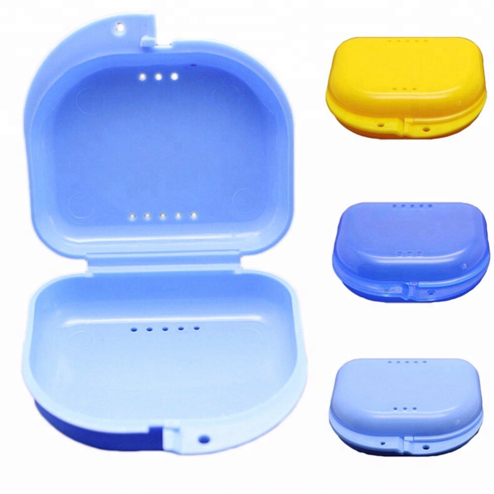 plastic denture box
