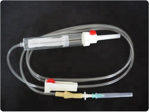 disposable blood transfusion set