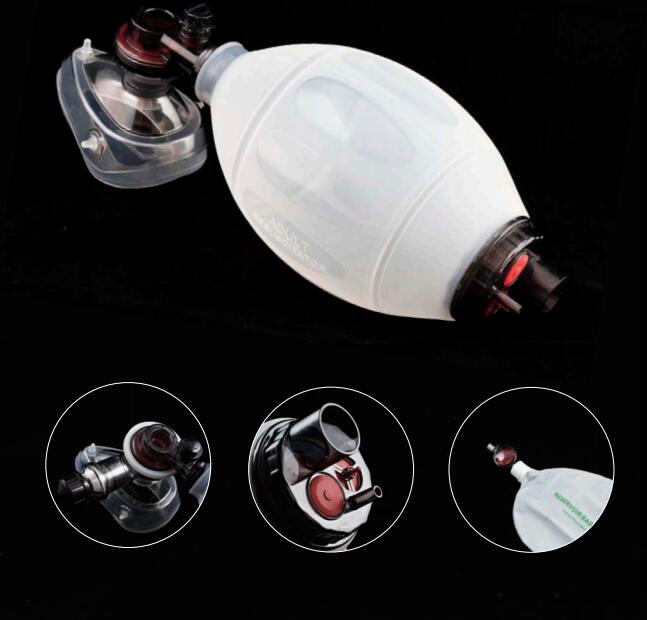 medical manual silicone resuscitator