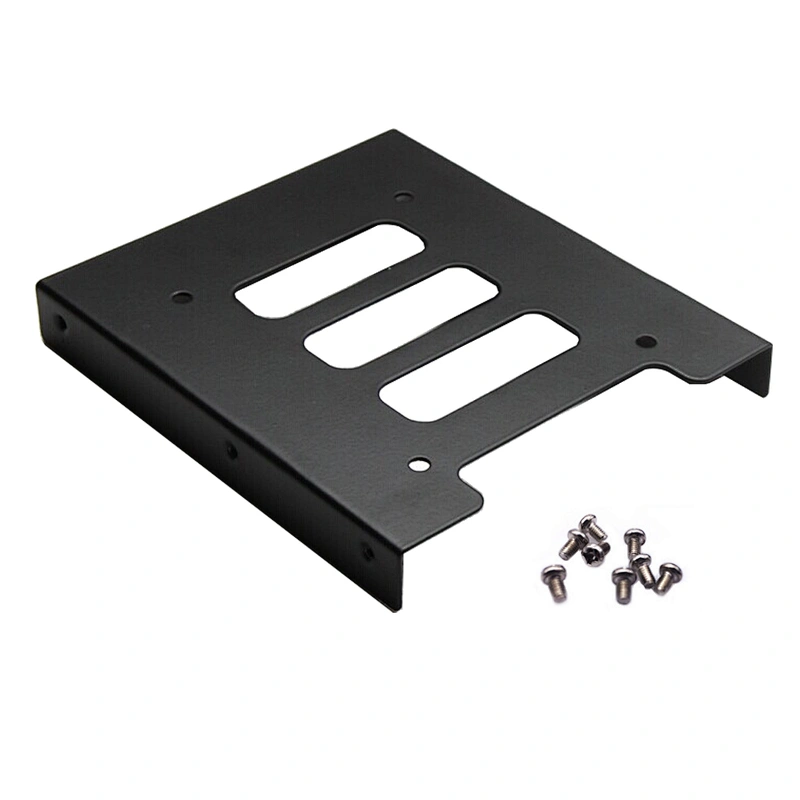 Universal 2.5'' to 3.5'' HDD Heatsink Caddy Mounting Bracket for Desktop PC Computer Hard Drive Caddy