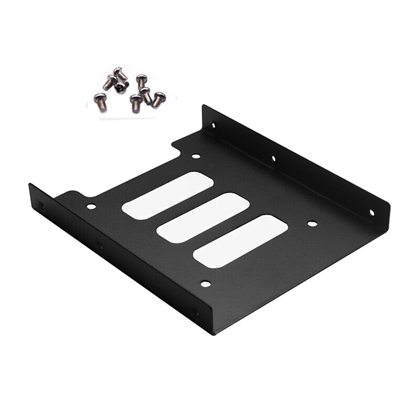 Universal 2.5'' to 3.5'' HDD Heatsink Caddy Mounting Bracket for Desktop PC Computer Hard Drive Caddy