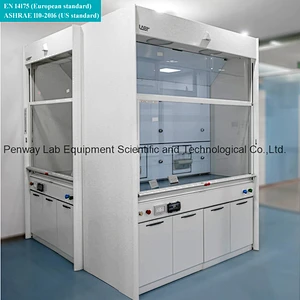 EN14175 EU Standard Energy-Saving Lab Steel Fuming Hood Fume Cupboard Fume Hood