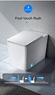 one piece bathroom toilet