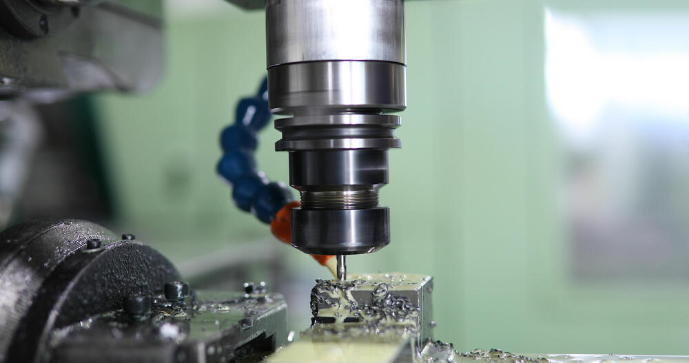How to tap hardened heat-affected material?