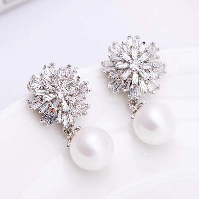 pearl earrings