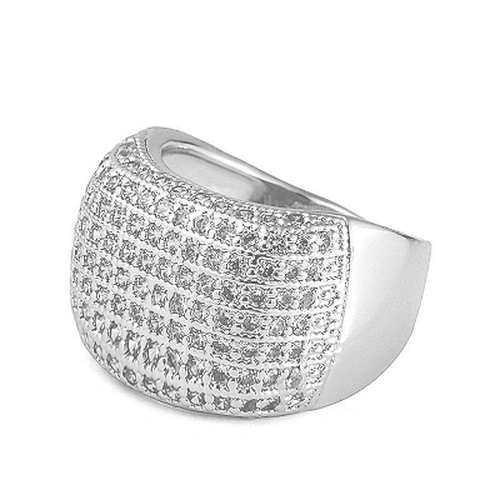 gold plated zircon ring