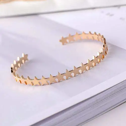 gold copper plated bracelet