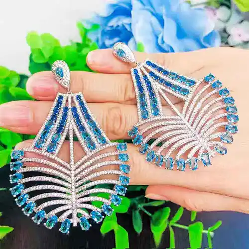 crystal earrings