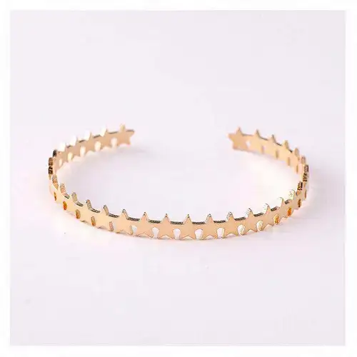 gold copper plated bracelet