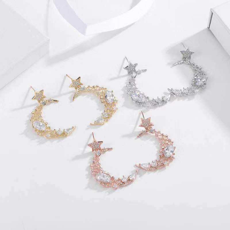 zircon earrings