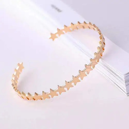 gold copper plated bracelet