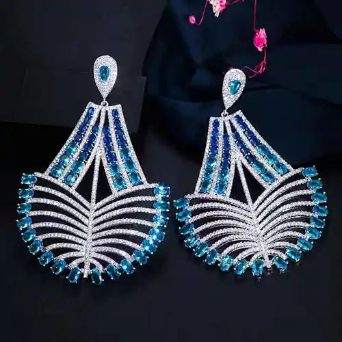 crystal earrings
