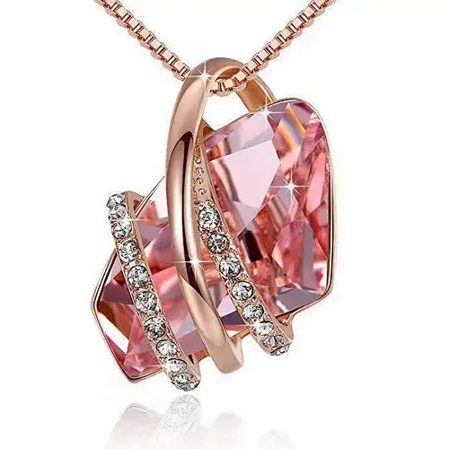 crystal pendant crystal necklace