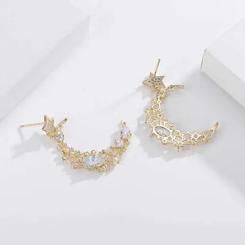 zircon earrings
