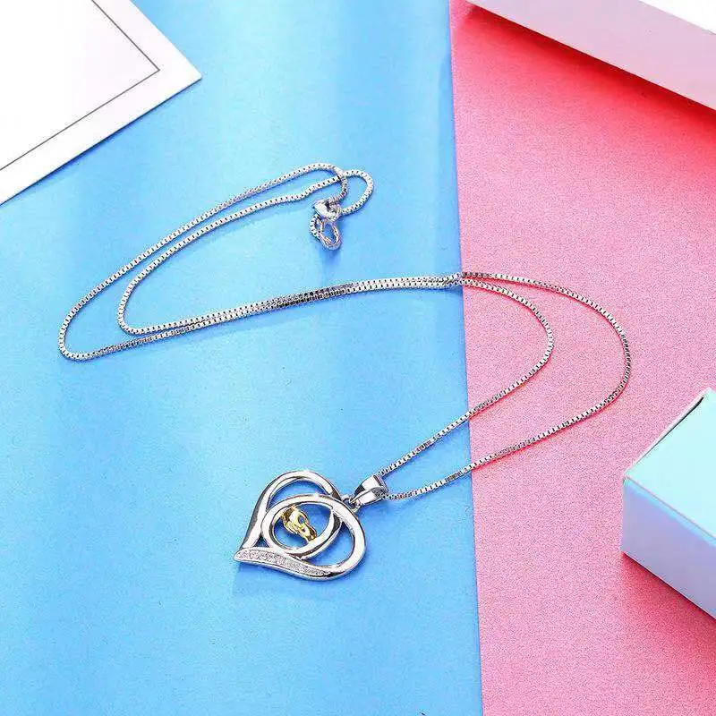 heart shaped necklace pendant